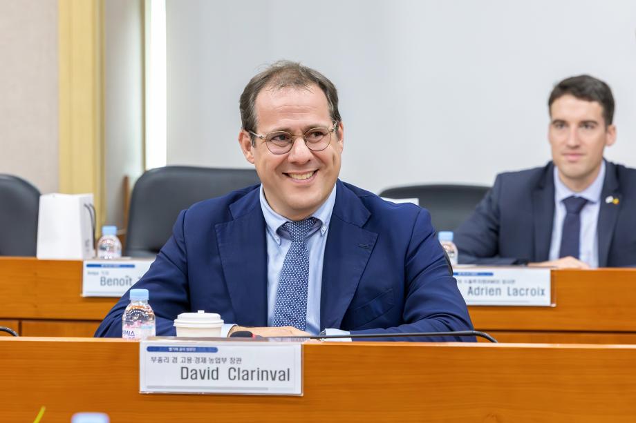 벨기에 부총리(고용경제농업부 장관) 내방_이미지 2