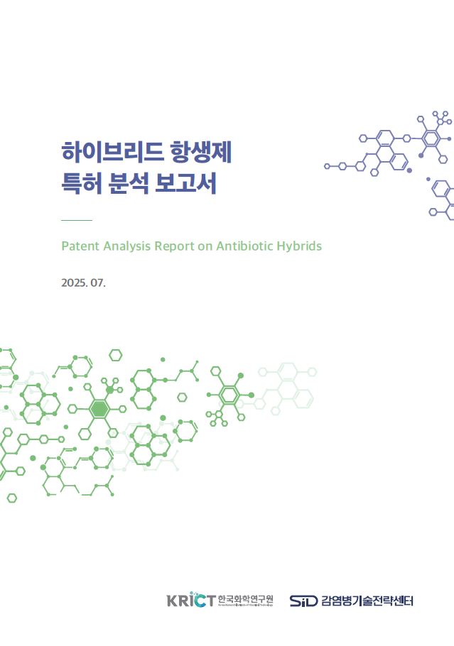 하이브리드 항생제 특허 분석 보고서